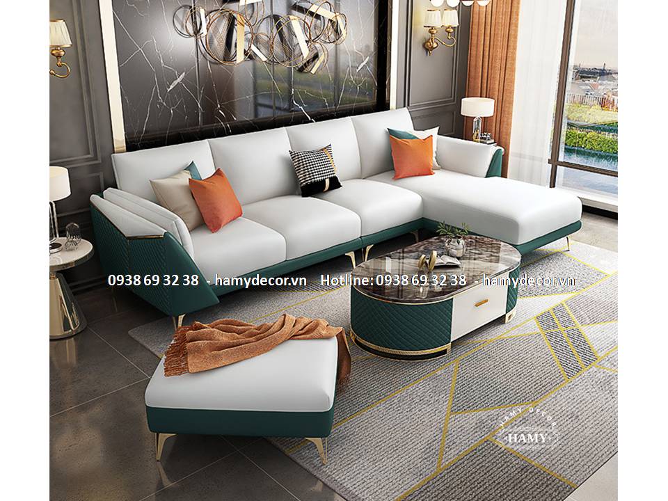 Mẫu ghế Sofa góc đẹp sang trọng SF-54