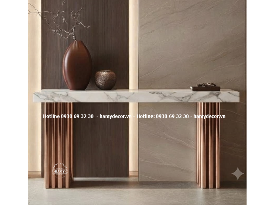 Bàn áp tường sảnh đón Sảnh đón Villa / Penthouse / Căn hộ Duplex