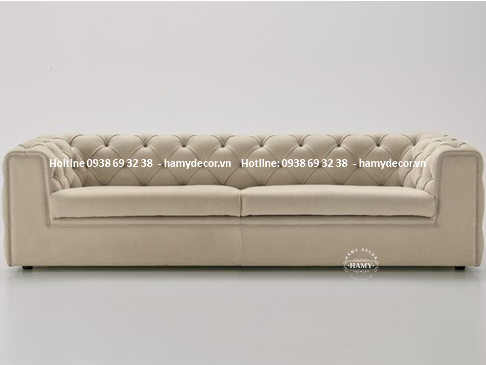 Ghế sofa tân cổ điển bọc vải nhung cao cấp - 48